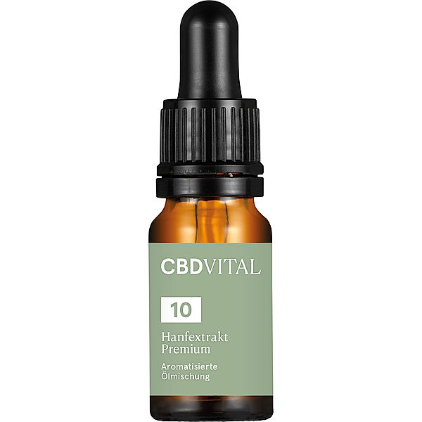 CBD Bio Hanfextrakt Premium 10% von CBD VITAL (Inhalt: 10ml)