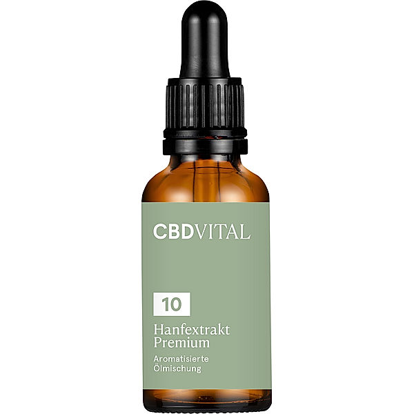 CBD Bio Hanfextrakt Premium 10% von CBD VITAL (Inhalt: 30ml)