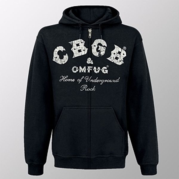 Cbgb & Omfug Logo (Zipper Xxl/Black), Cbgb