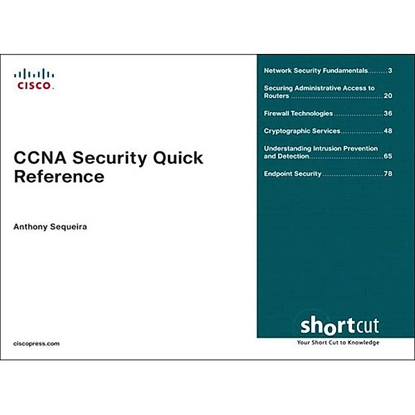 CCNA Security Quick Reference, Anthony J. Sequeira