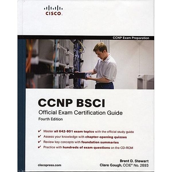 CCNP BSCI Official Exam Certification Guide, w. CD-ROM, Brent Stewart, Clare Gough