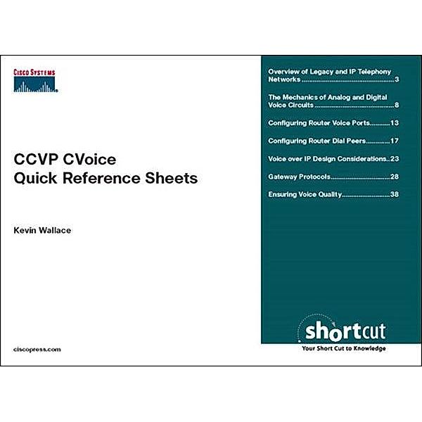 CCVP CVoice Quick Reference, Kevin Wallace