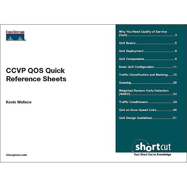 CCVP QOS Quick Reference Sheets, Wallace Kevin