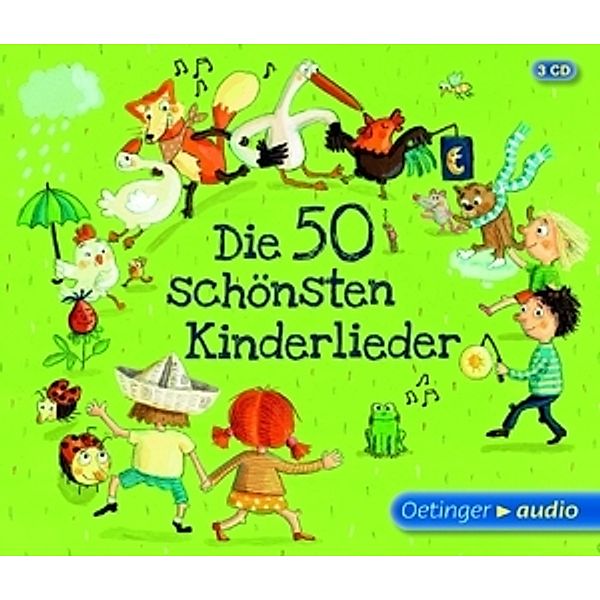 CD: Die 50 schönsten Kinderlieder, Various