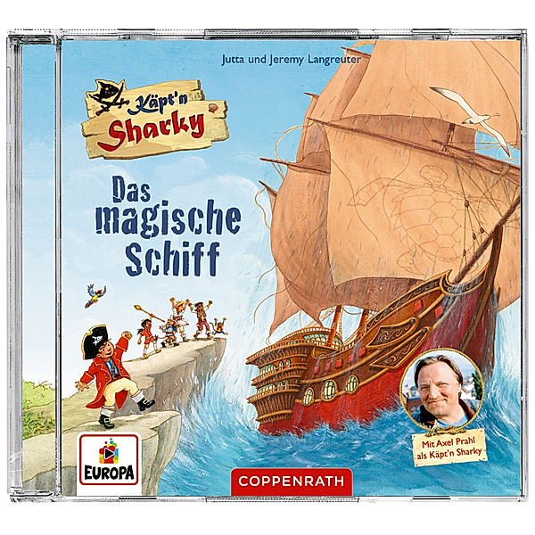 CD Hörspiel: Käpt'n Sharky - Das magische Schiff,Audio-CD, Jutta Langreuter, Jeremy Langreuter