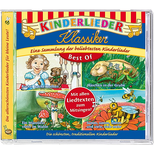 CD: Kinderlieder Klassiker – Best of – Bd. 6, Diverse Interpreten