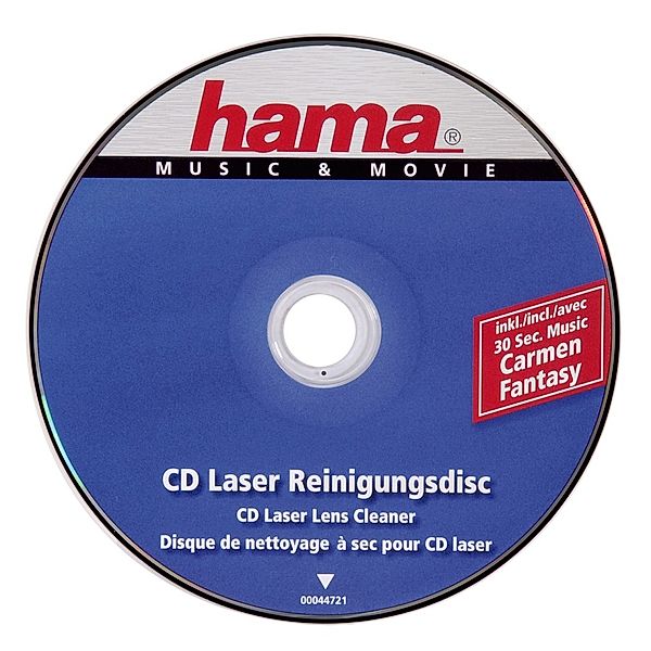 CD-Laser-Reinigungsdisk, einzeln verpackt