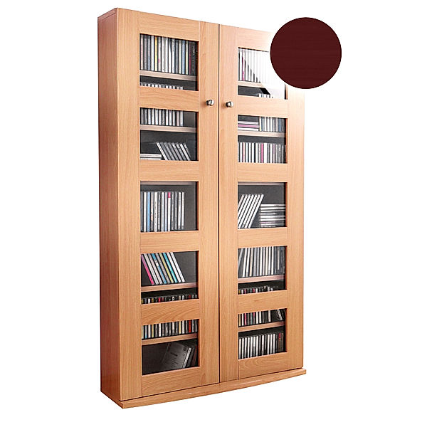 CD-Schrank (Farbe: Antik)