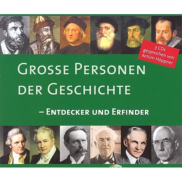 CD WISSEN - Große Personen der Geschichte - Entdecker und Erfinder, N N