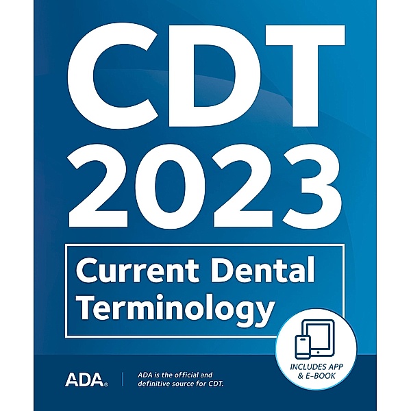 CDT 2023, American Dental Association