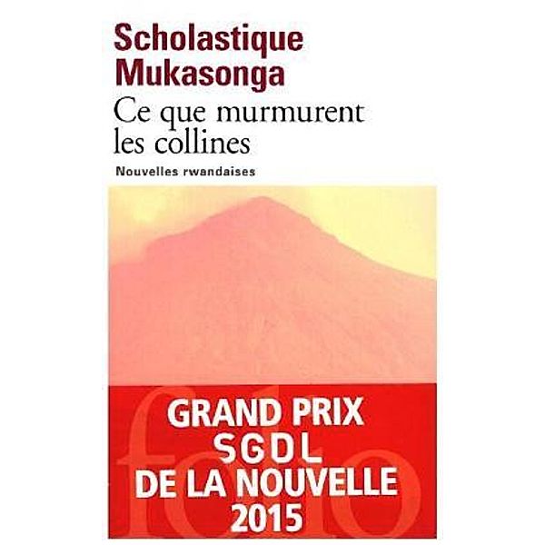 Ce que murmure les collines, Scholastique Mukasonga