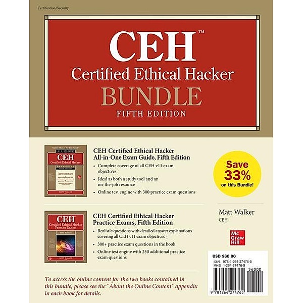 CEH Certified Ethical Hacker Bundle, Matt Walker