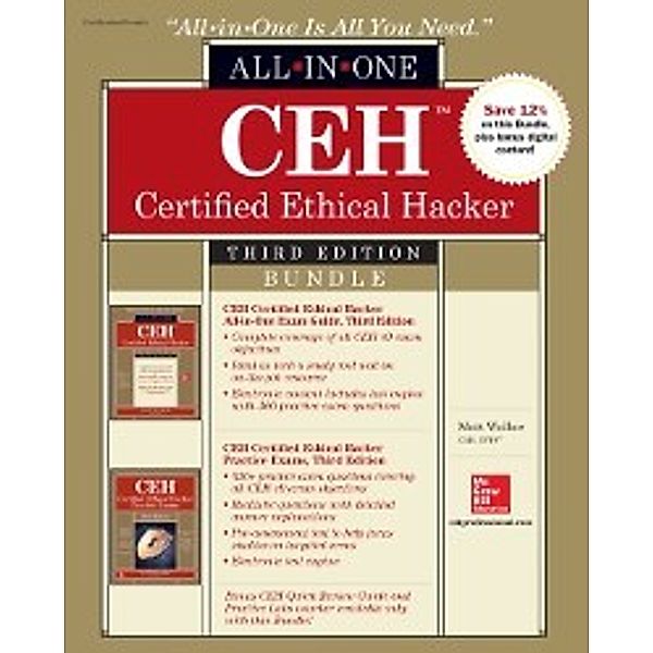 CEH Certified Ethical Hacker Bundle, Third Edition, Matt Walker