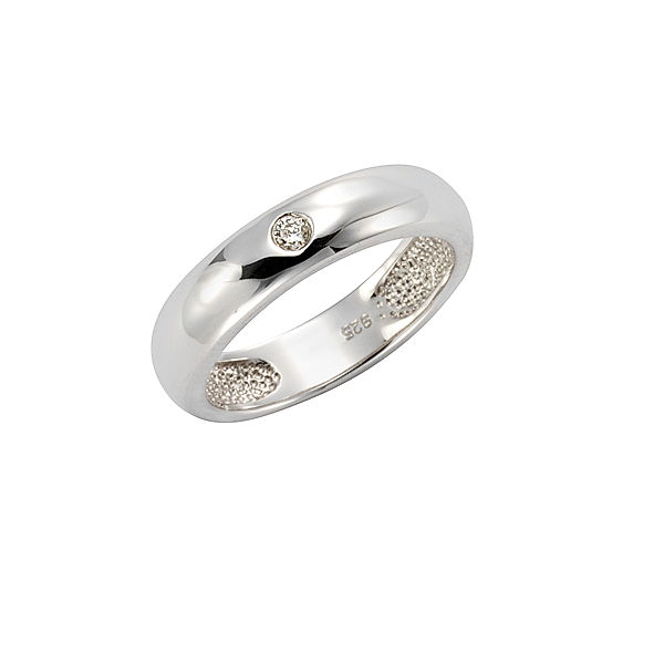 Celesta Diamonds Ring 925/- Sterling Silber Brillant weiß Glänzend 0,05ct (Größe: 056 (17,8))
