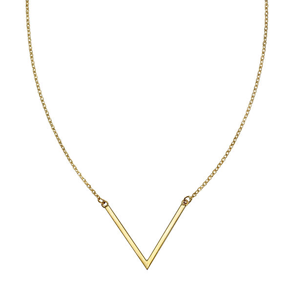 Celesta Gold Collier 375/- Gold 42+3cm Glänzend