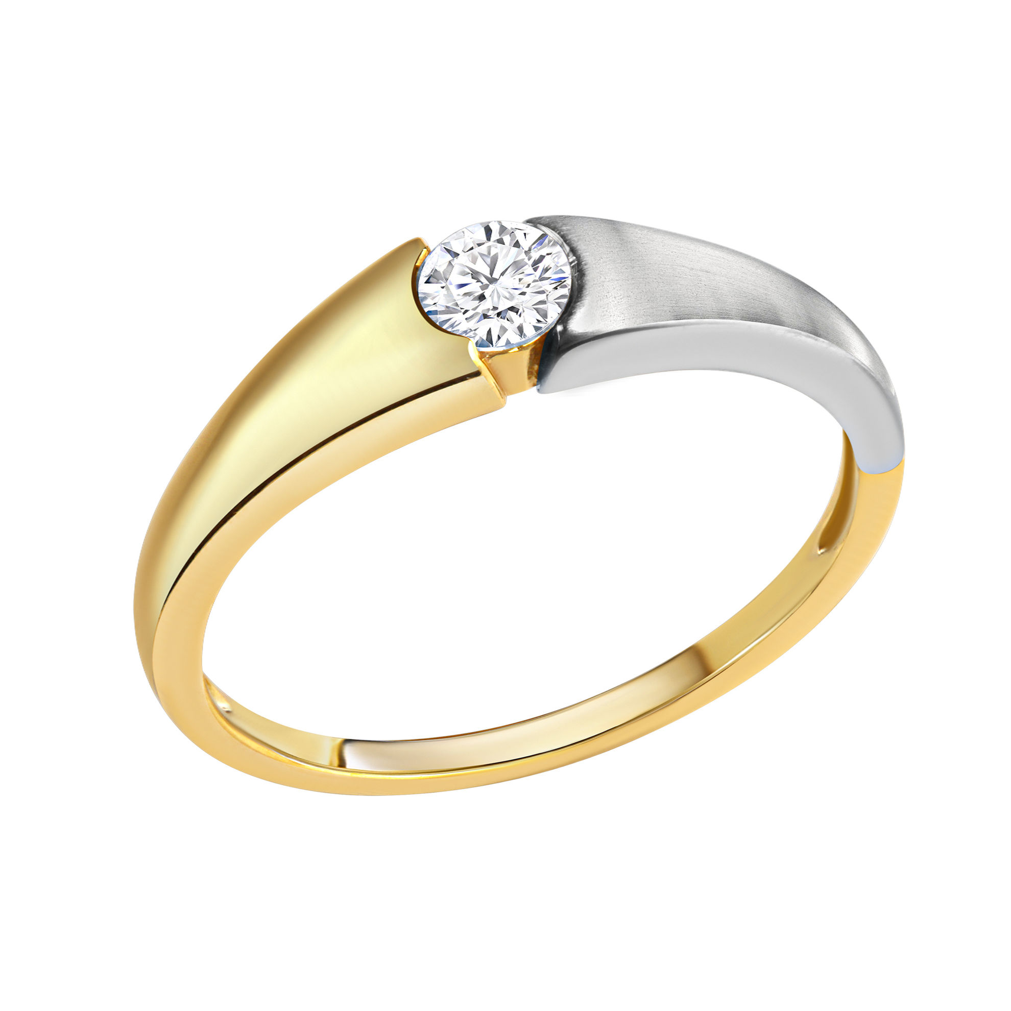 Celesta Gold Ring 375 - Gold Zirkonia weiß Glänzend Größe: 058 18,5 |  Weltbild.de