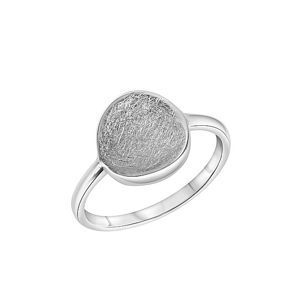 Celesta Silber Ring 925/- Sterling Silber Mattiert (Größe: 060 (19,1))
