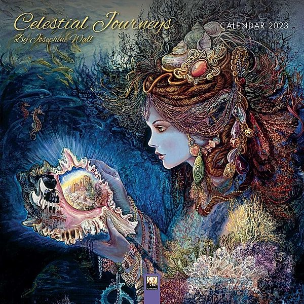 Celestial Journeys by Josephine Wall - Himmlische Reisen von Josephine Wall 2023, Flame Tree Publishing
