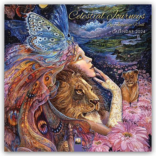 Celestial Journeys by Josephine Wall - Himmlische Reisen von Josephine Wall 2024, Flame Tree Publishing