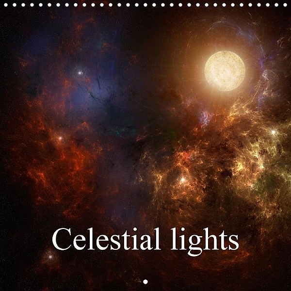 Celestial lights (Wall Calendar 2017 300 × 300 mm Square), Alain Gaymard