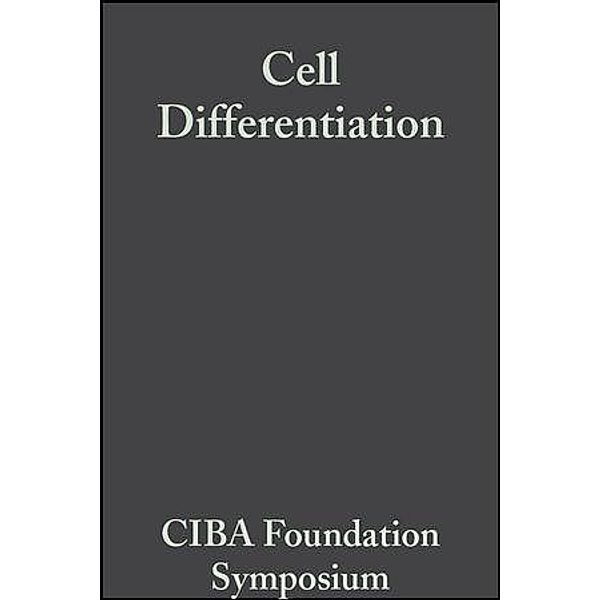 Cell Differentiation / Novartis Foundation Symposium