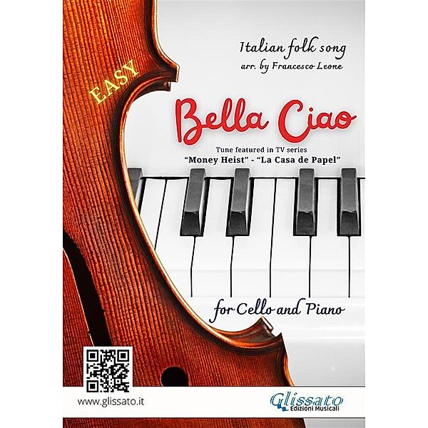 Cello and Piano Bella Ciao sheet music, Italian Folk Song