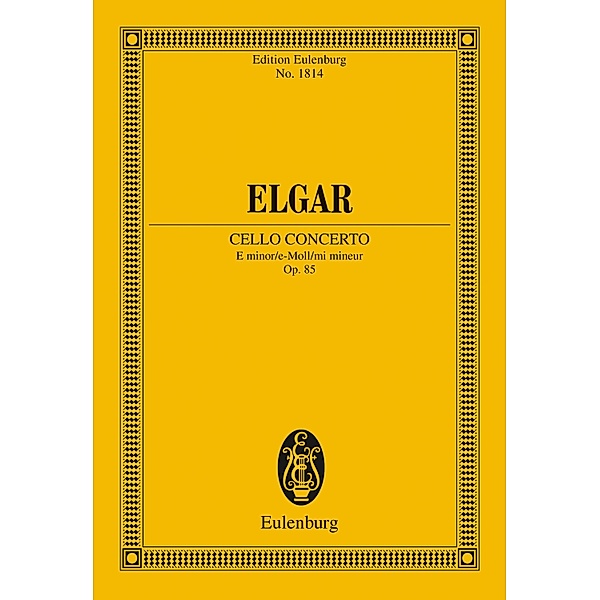 Cello Concerto E minor, Edward Elgar, Norbert Henning