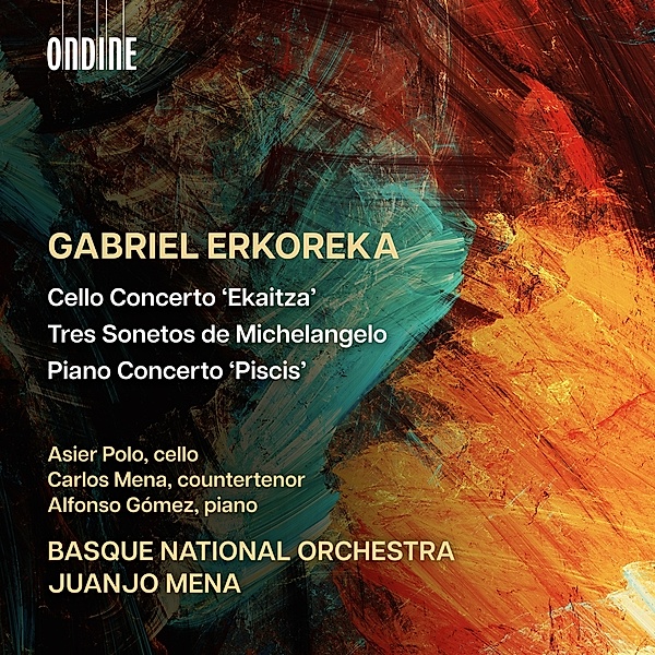 Cello Concerto/Tres Sonetos De Michelangelo, Polo, Mena, Gómez, Basque National Orchestra