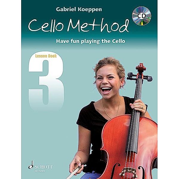 Cello Method, Lesson Book, w. Audio-CD, Gabriel Koeppen