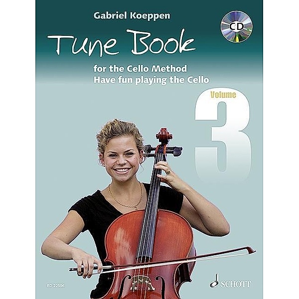 Cello Method, Tune Book, 1-3 Violoncellos, w. Audio-CD, Gabriel Koeppen