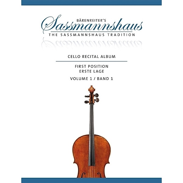 Cello Recital Album, Partitur.Bd.1