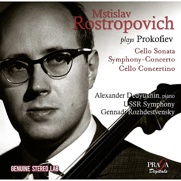 Cello Sonata/Symphony-Concerto/..., Mstislaw Rostropowitsch, Alexandre Dedyukhin