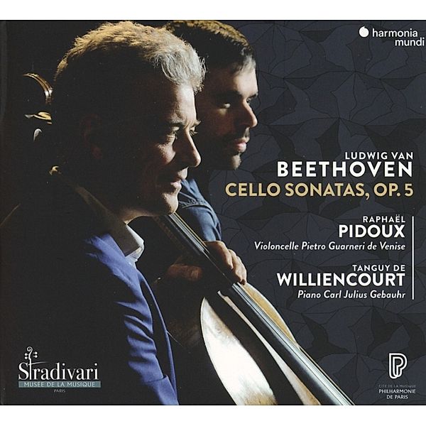 Cello Sonatas Op.5, Raphael Pidoux, Tanguy De Williencourt