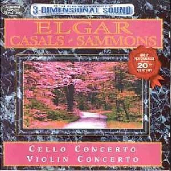 Cello & Violin Concertos, Pablo Casals, Albert Sammons
