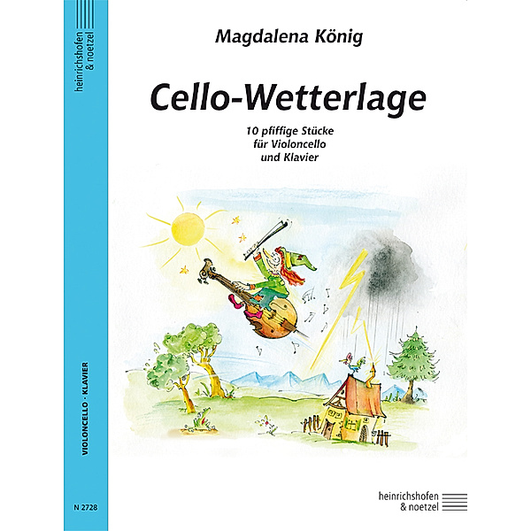 Cello-Wetterlage, Partitur und Stimmen, Magdalena König