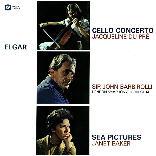 Cellokonzert/Sea Pictures (Vinyl), Jacqueline Du Pre, Janet Baker, J. Barbirolli, Lso