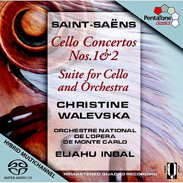 Cellokonzerte 1+2, Walevska, Inbal, Orch.Nat.de l'Opera Monte Carlo