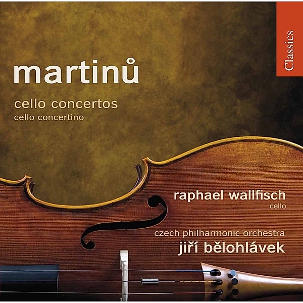 Cellokonzerte/Concertino Für Cello, R. Wallfisch, Belohlavek, Tschechische Philharmonie