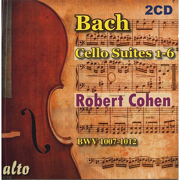 Cellosuiten Bwv 1007-1012, Robert Cohen