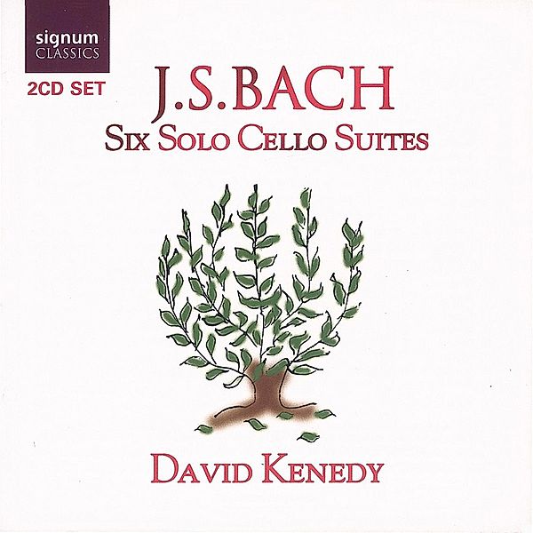 Cellosuiten Bwv 1007-1012, David Kenedy
