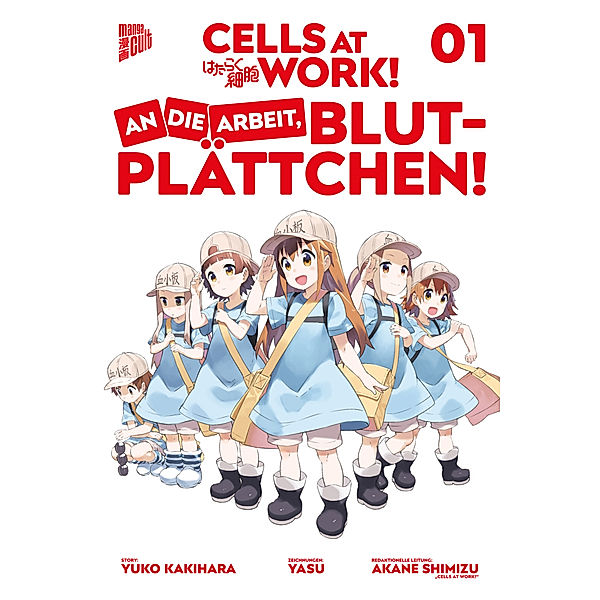 Cells at Work! - An die Arbeit, Blutplättchen / Cells at Work! - An die Arbeit, Blutplättchen! Bd.1, Yuuko Kakihara, Akane Shimizu