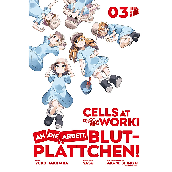 Cells at Work! - An die Arbeit, Blutplättchen / Cells at Work! - An die Arbeit, Blutplättchen! Bd.3, Akane Shimizu, Yuko Kakihara