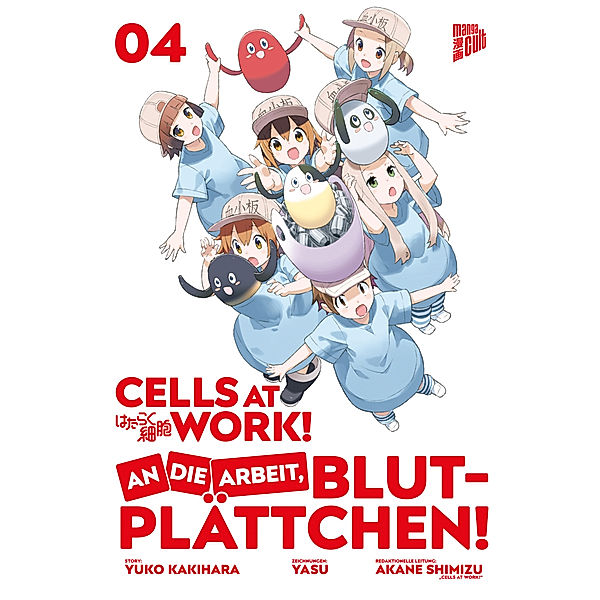 Cells at Work! - An die Arbeit, Blutplättchen / Cells at Work! - An die Arbeit, Blutplättchen! Bd.4, Yasu