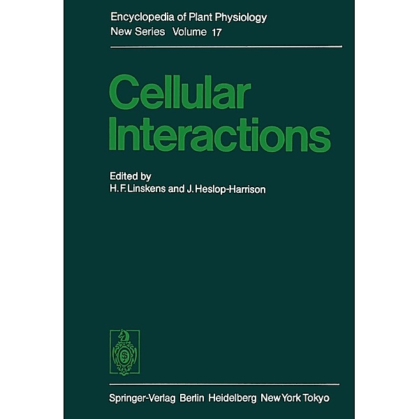 Cellular Interactions / Encyclopedia of Plant Physiology Bd.17