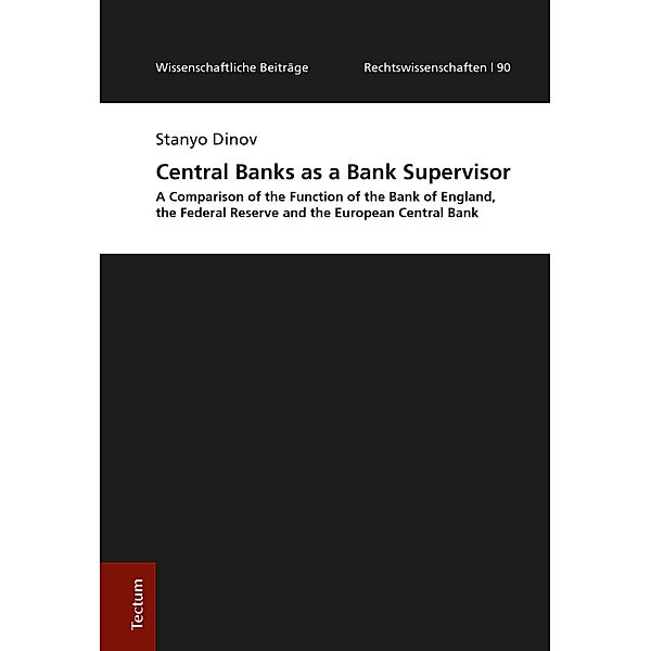 Central Banks as a Bank Supervisor, Stanyo Dinov