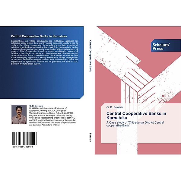 Central Cooperative Banks in Karnataka, G. B. Boraiah