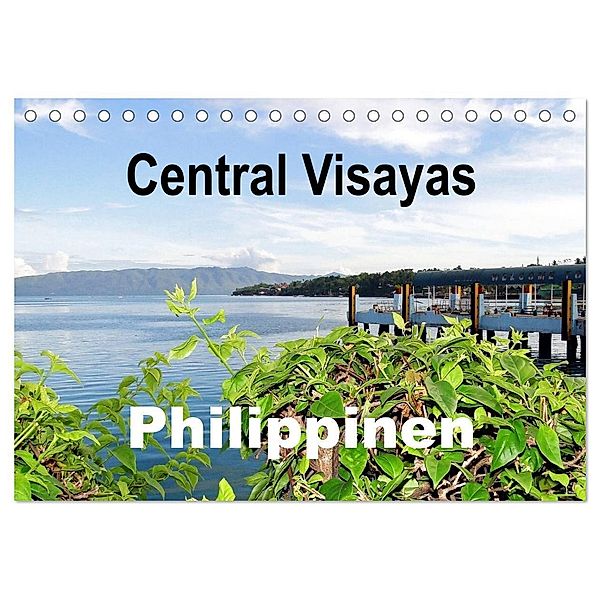 Central Visayas - Philippinen (Tischkalender 2025 DIN A5 quer), CALVENDO Monatskalender, Calvendo, Dr. Rudolf Blank