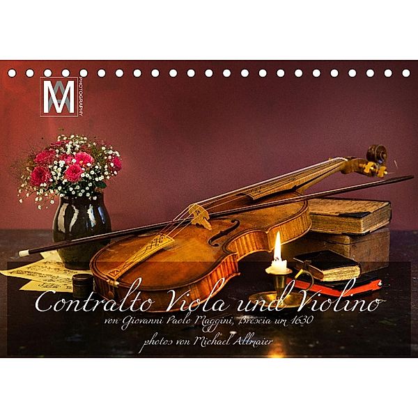 Centralto Viola und Violino (Tischkalender 2023 DIN A5 quer), MA-PHOTOGRAPHY / MICHAEL ALLMAIER