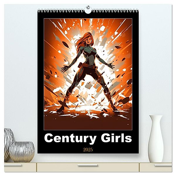 Century Girls (hochwertiger Premium Wandkalender 2025 DIN A2 hoch), Kunstdruck in Hochglanz, Calvendo, thomas meinert