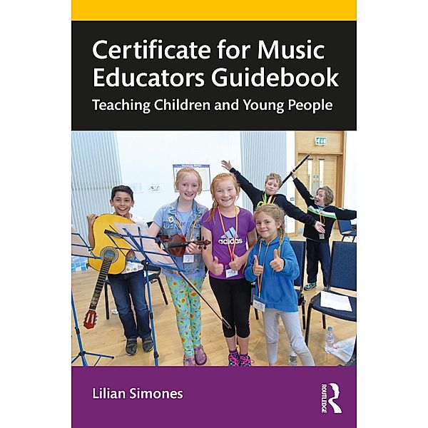 Certificate for Music Educators Guidebook, Lilian Simones
